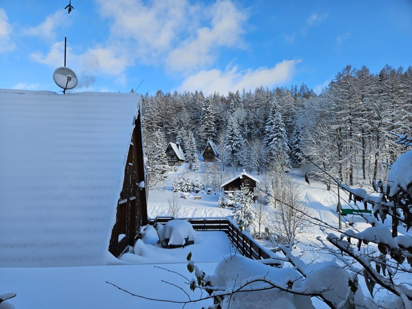 Horsky Apartman Draps Ostružná Exterior foto